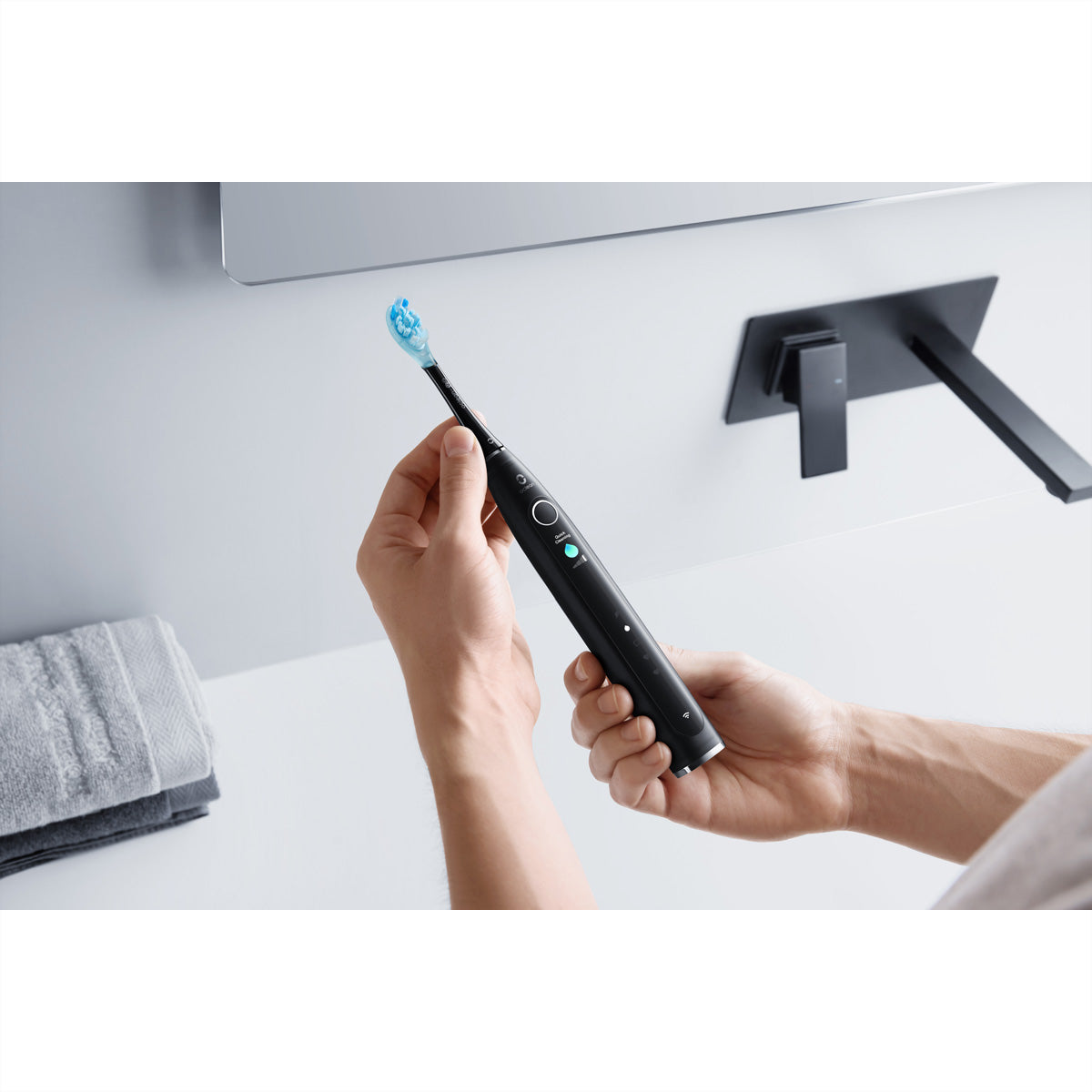 Oclean X Pro 20 – Schallzahnbürste – Schwarz