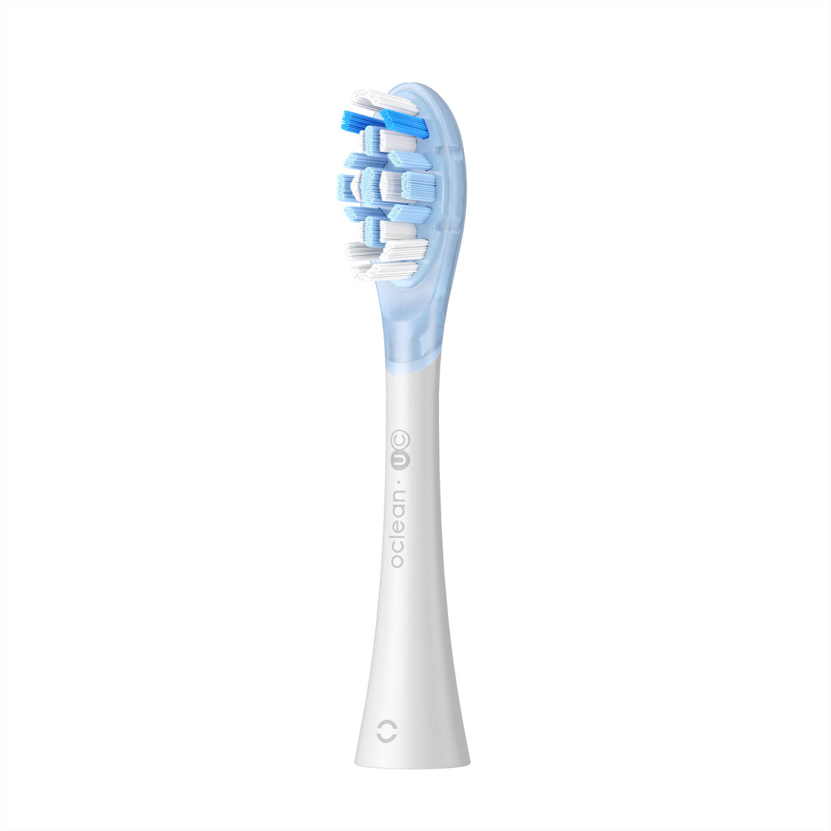 Oclean Aufsteckbürste – für Oclean Zahnbürsten – extra weich, 2 Stk – weiss