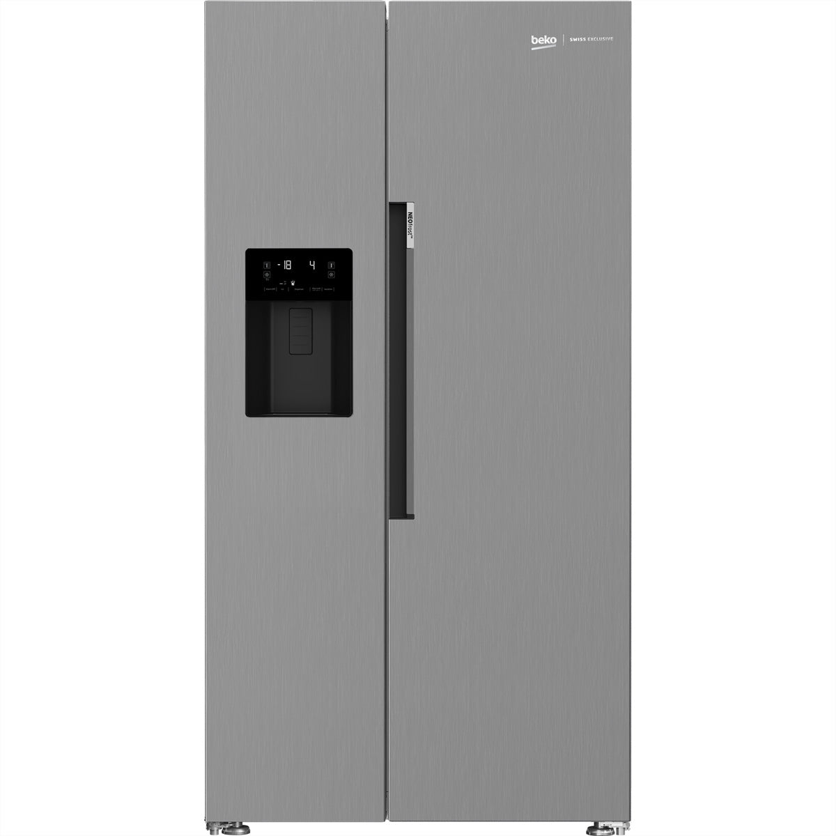 Beko Side-by-Side GN162341PTCHN – 525 l, 230 V, Energieeffizienzklasse E, 36 dB, Silber, 91,0×70,5×179,0 cm