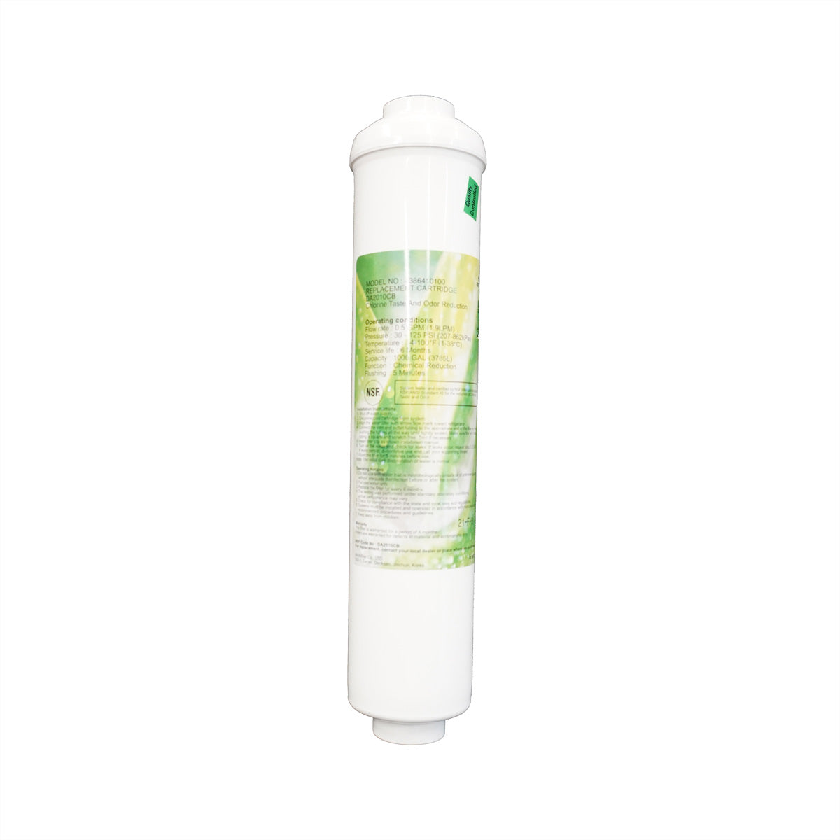 Beko Wasserfilterkartusche 4874960100 – für Food Center (Side-by-Side), z. B. GN162341PTCHN, 757 l