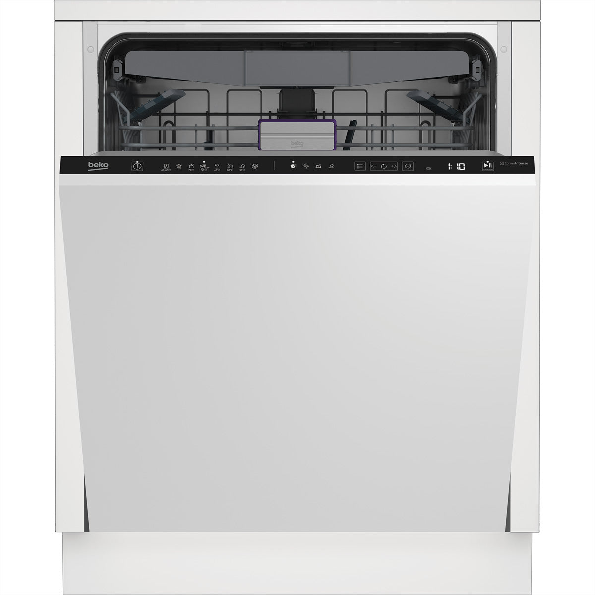 Beko Vollintegrierter Geschirrspüler BDIN28645CHC – 16 Massgedecke, 8 Programme, 42 dB, 60 cm – Weiss