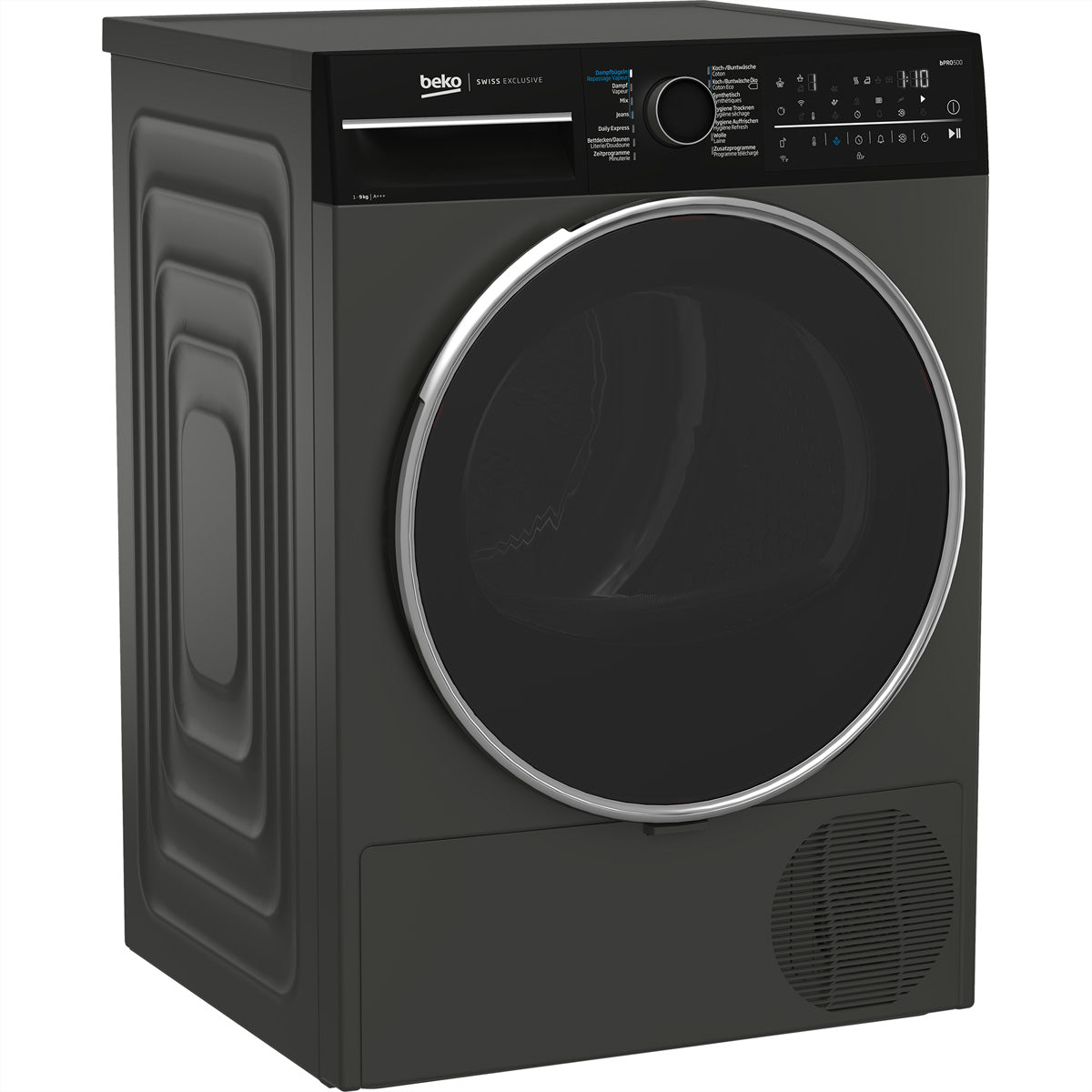 Beko Wäschetrockner TR520 – grau, 9 kg, Energieklasse C, 598 × 846 × 650 mm