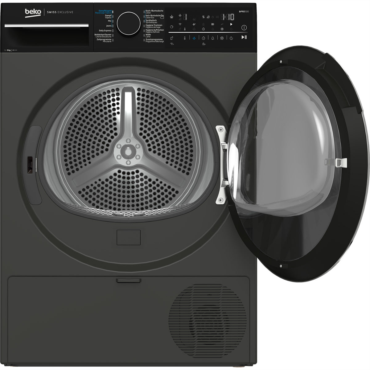 Beko Wäschetrockner TR520 – grau, 9 kg, Energieklasse C, 598 × 846 × 650 mm