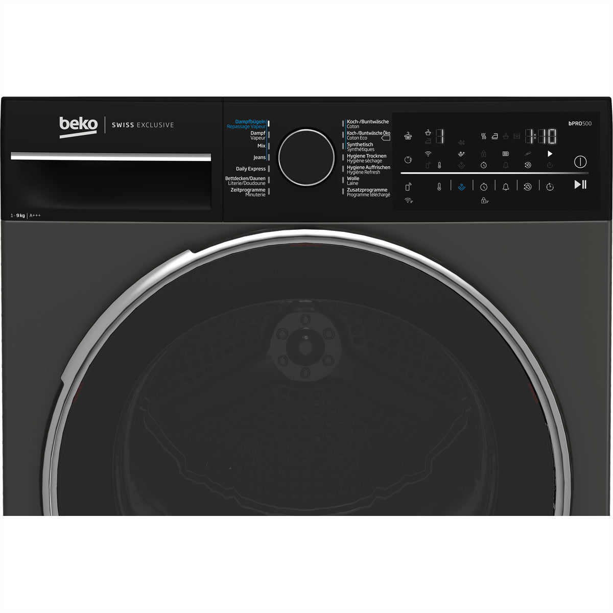 Beko Wäschetrockner TR520 – grau, 9 kg, Energieklasse C, 598 × 846 × 650 mm