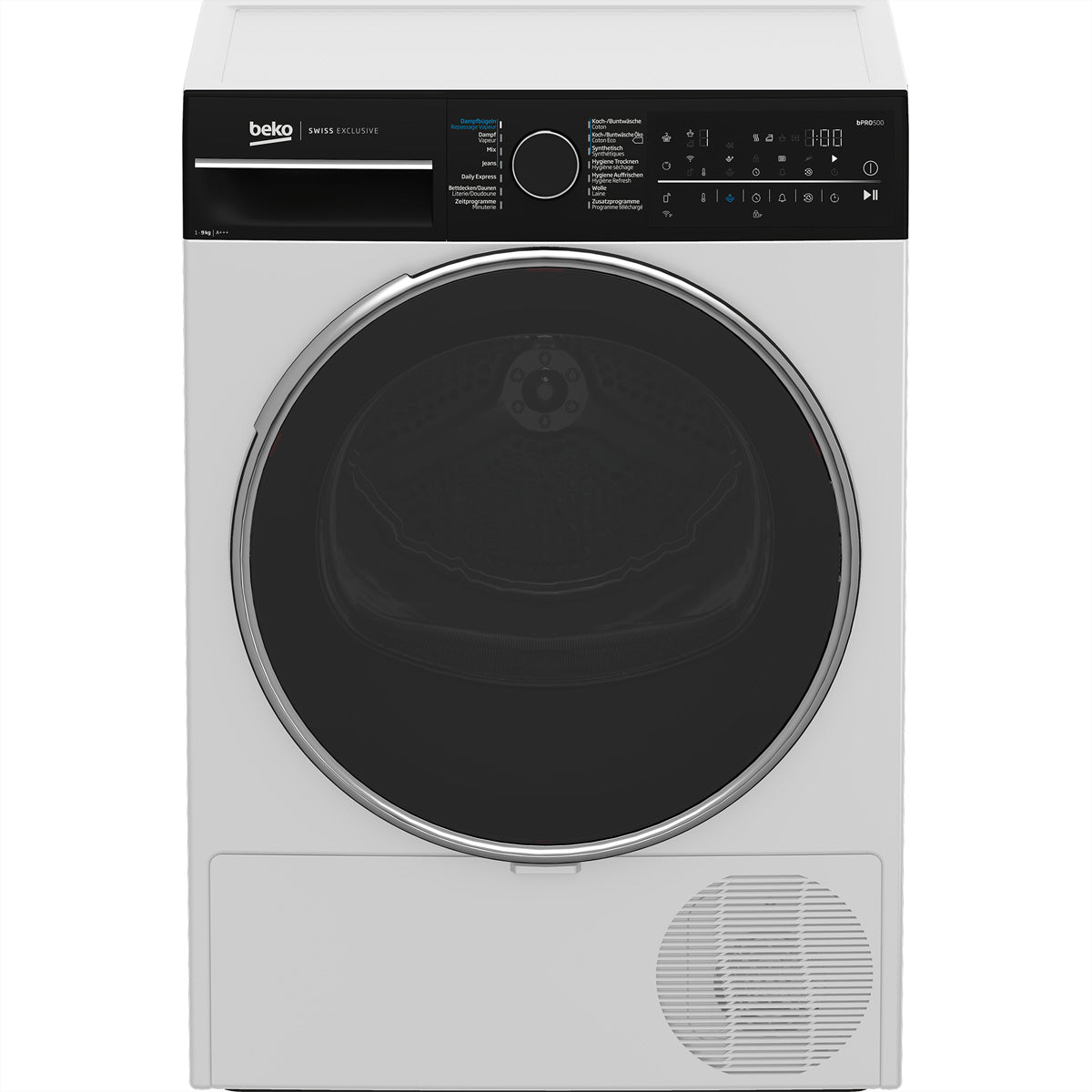 Beko Wäschetrockner TR710 – 9 kg, Wärmepumpe, Energieeffizienzklasse C, 63 dB – Weiss