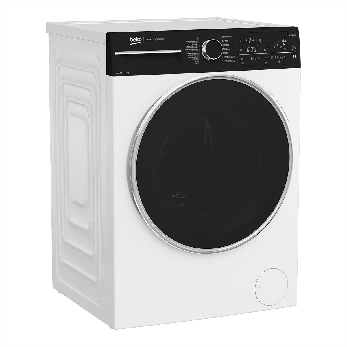 Beko Waschtrockner WT510 – 10 kg Waschen/7 kg Trocknen, 1'400 U/min, SteamCure & Inverter – weiss
