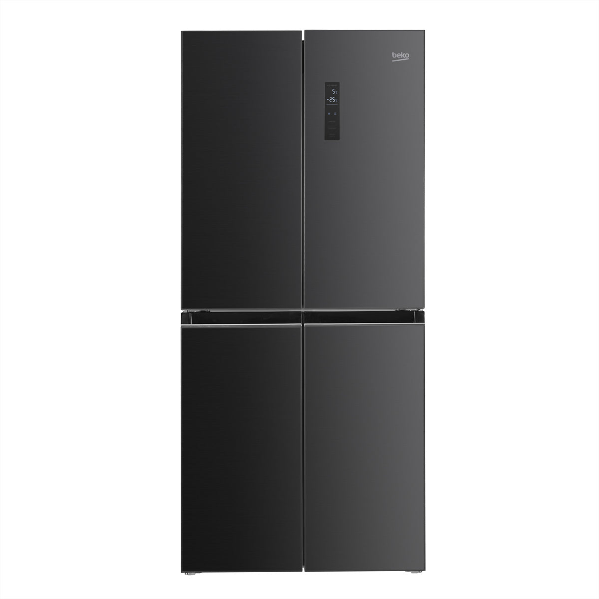 Beko Side-by-Side FDR5100 – 421 l, Energieeffizienzklasse E, 39 dB, Grau, 79×70×180 cm