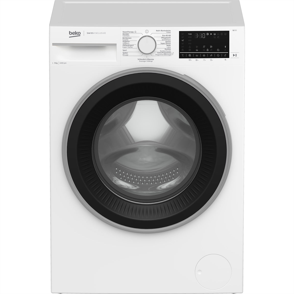 Beko Waschmaschine WM325 – 9 kg, 1400 U/min, Energieeffizienzklasse A – weiss