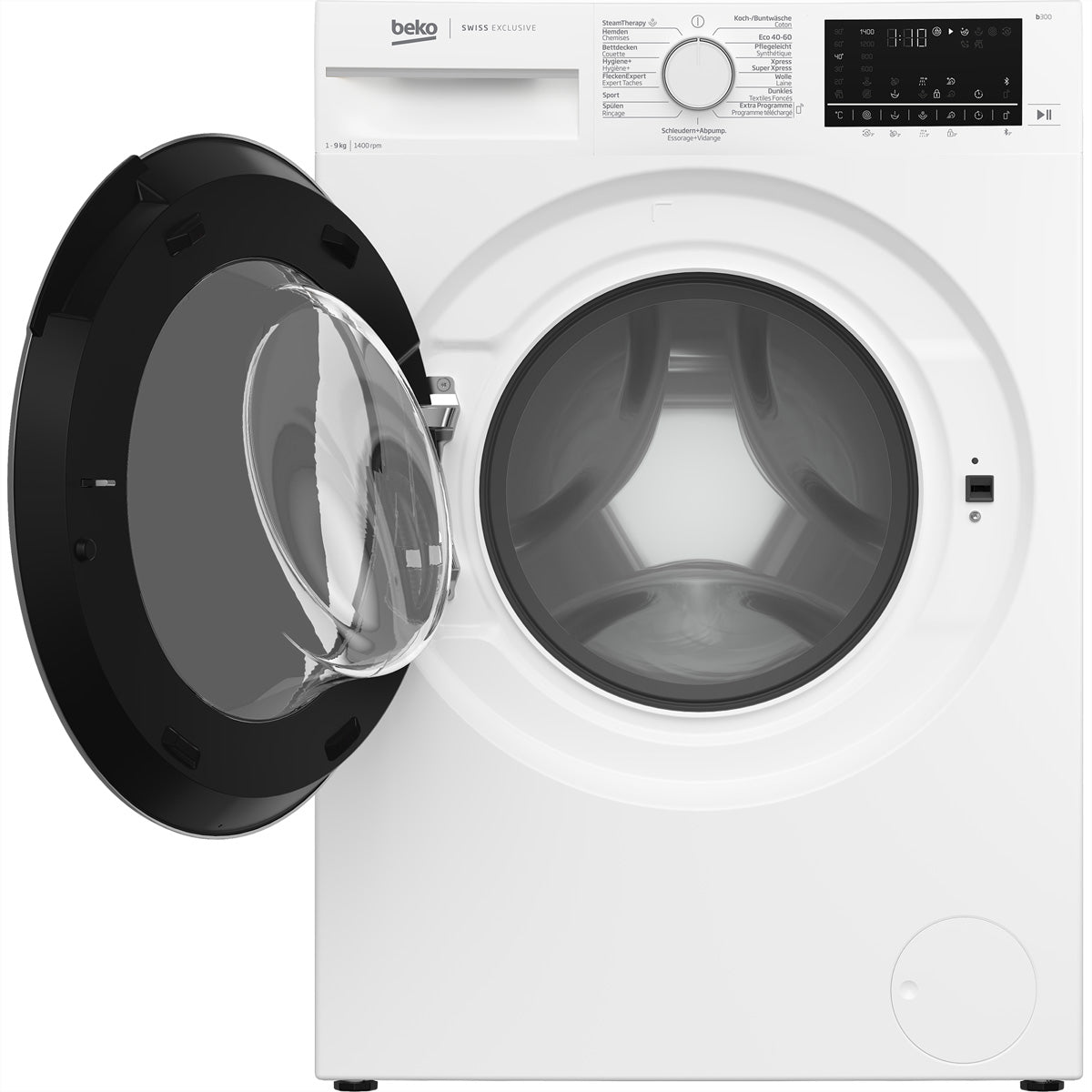 Beko Waschmaschine WM325 – 9 kg, 1400 U/min, Energieeffizienzklasse A – weiss