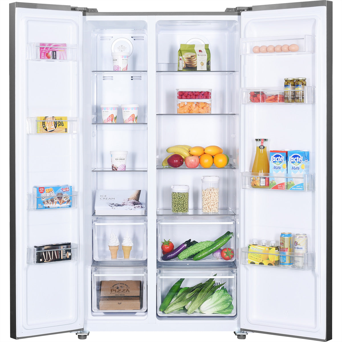 Beko Side-by-Side SBS300 – 521 l, 230 V, Energieeffizienzklasse E, 39 dB