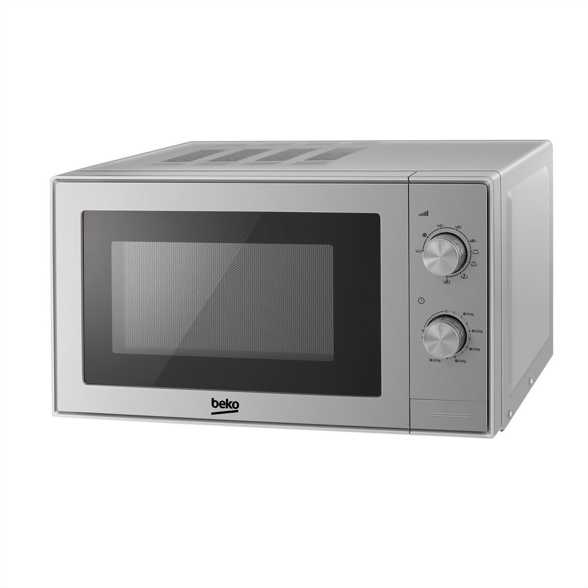 Beko Grill-Mikrowelle MGC20CH – 20 l, Grill, 700 W – silber