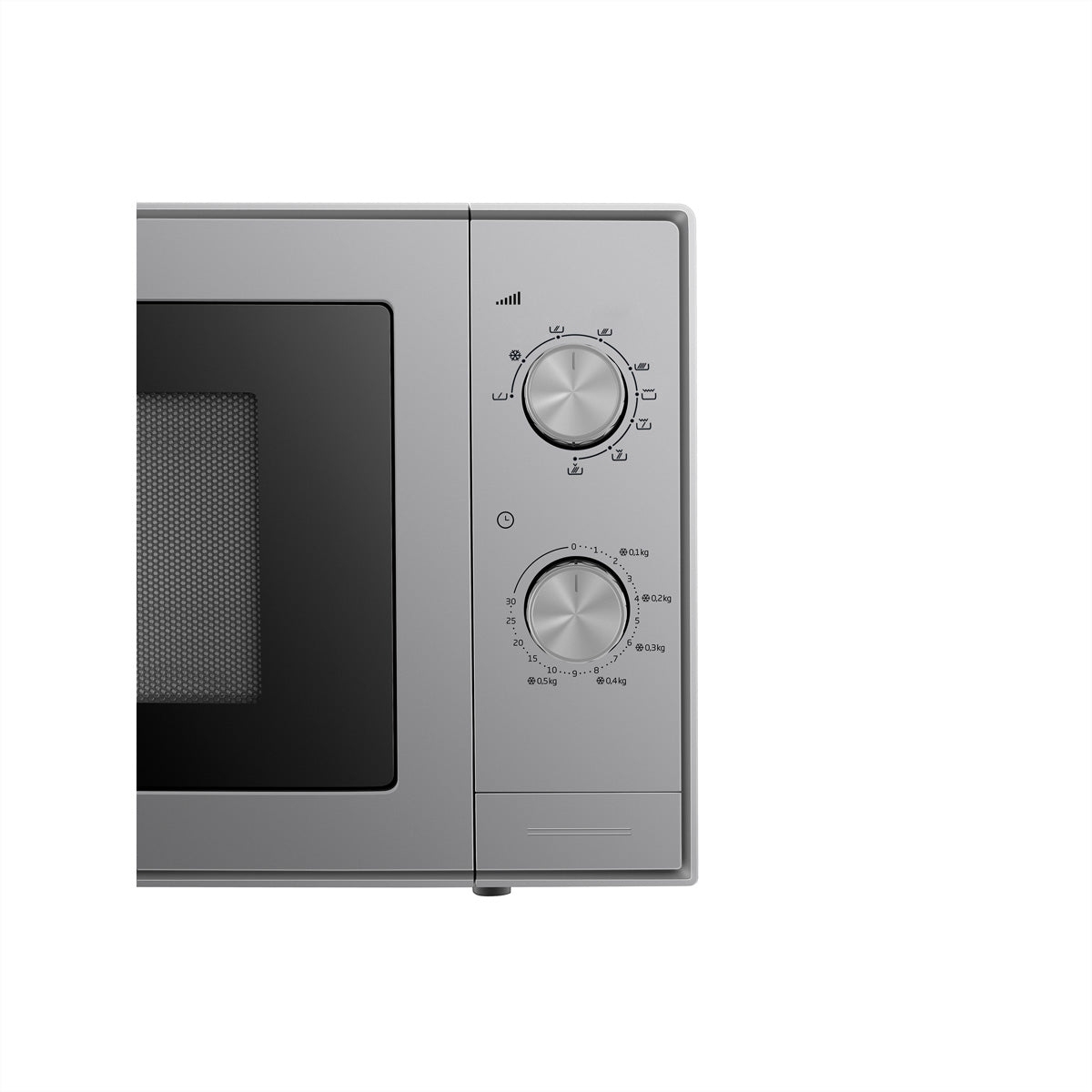 Beko Grill-Mikrowelle MGC20CH – 20 l, Grill, 700 W – silber