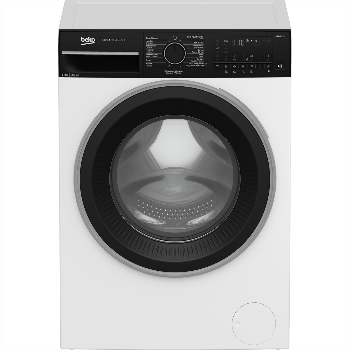 Beko Waschmaschine WM550 – 9 kg, 1400 U/min, Klasse A – weiss