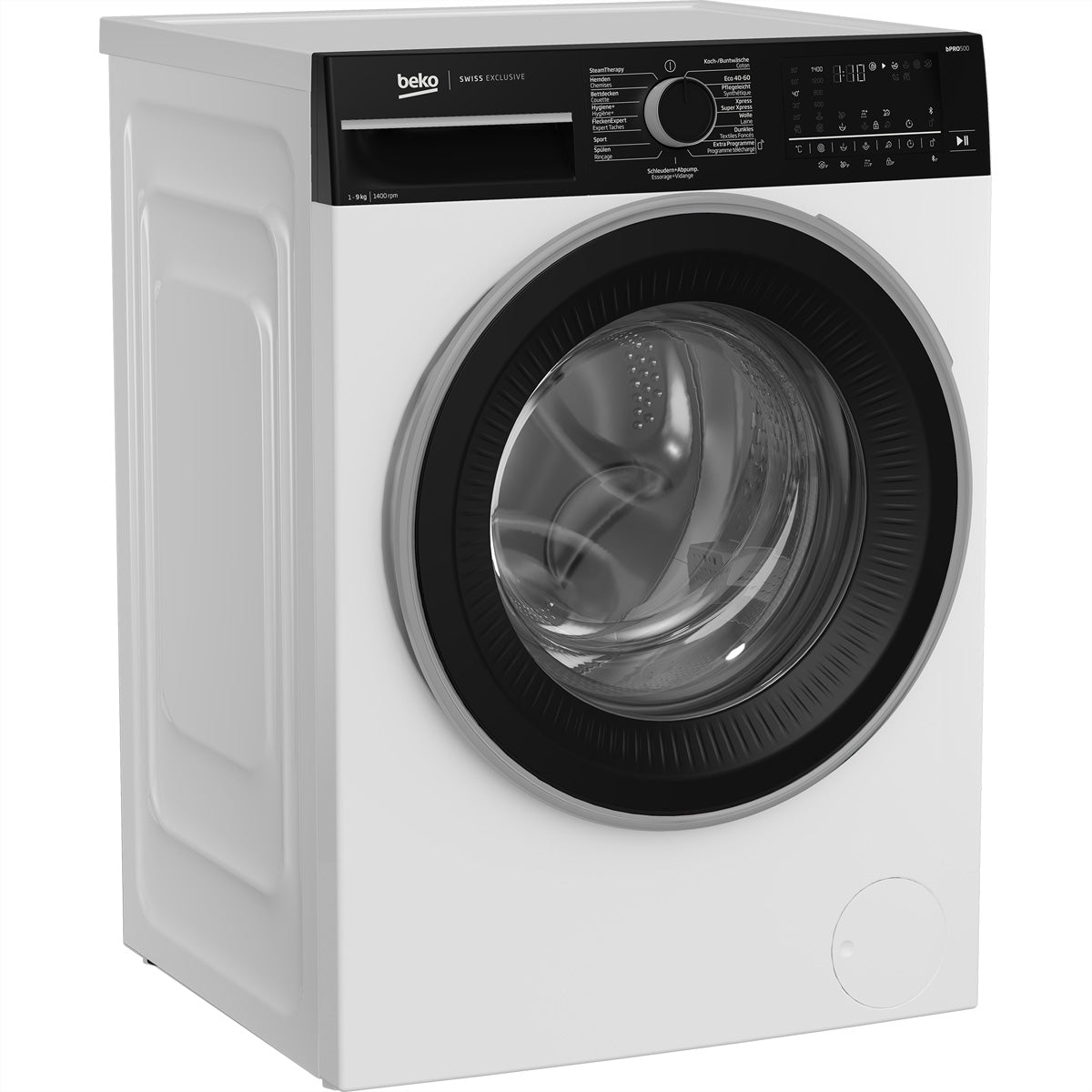 Beko Waschmaschine WM550 – 9 kg, 1400 U/min, Klasse A – weiss