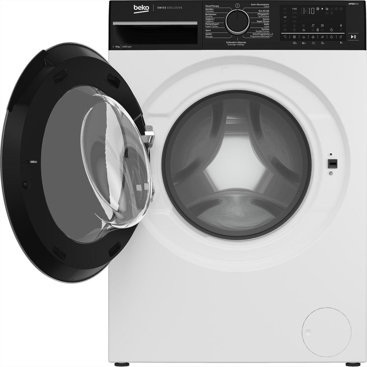 Beko Waschmaschine WM550 – 9 kg, 1400 U/min, Klasse A – weiss