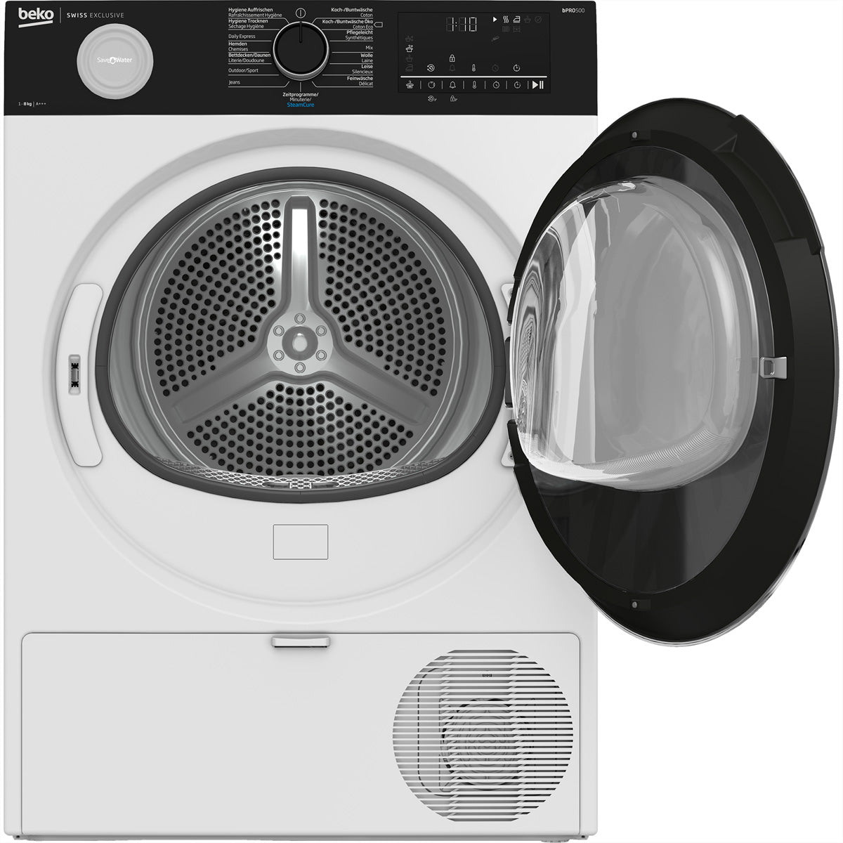 Beko Wäschetrockner TR550 – 8 kg, Energieklasse C, 15 Programme – weiss