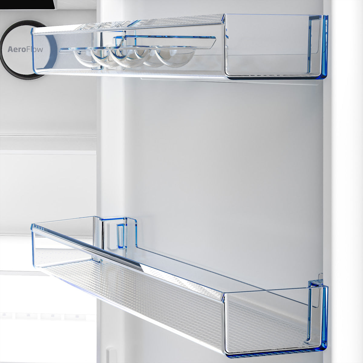 Beko Kühl-Gefrierkombination KG535 – 355 l, 230 V, Energieeffizienzklasse D, 35 dB