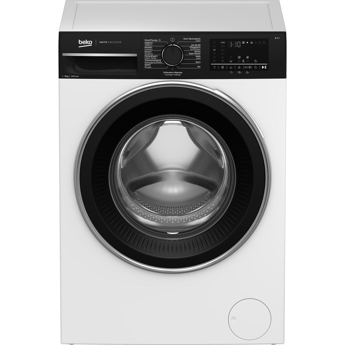 Beko Waschmaschine WM350 – 9 kg, 1400 U/min, Invertermotor, Energieklasse A – weiss