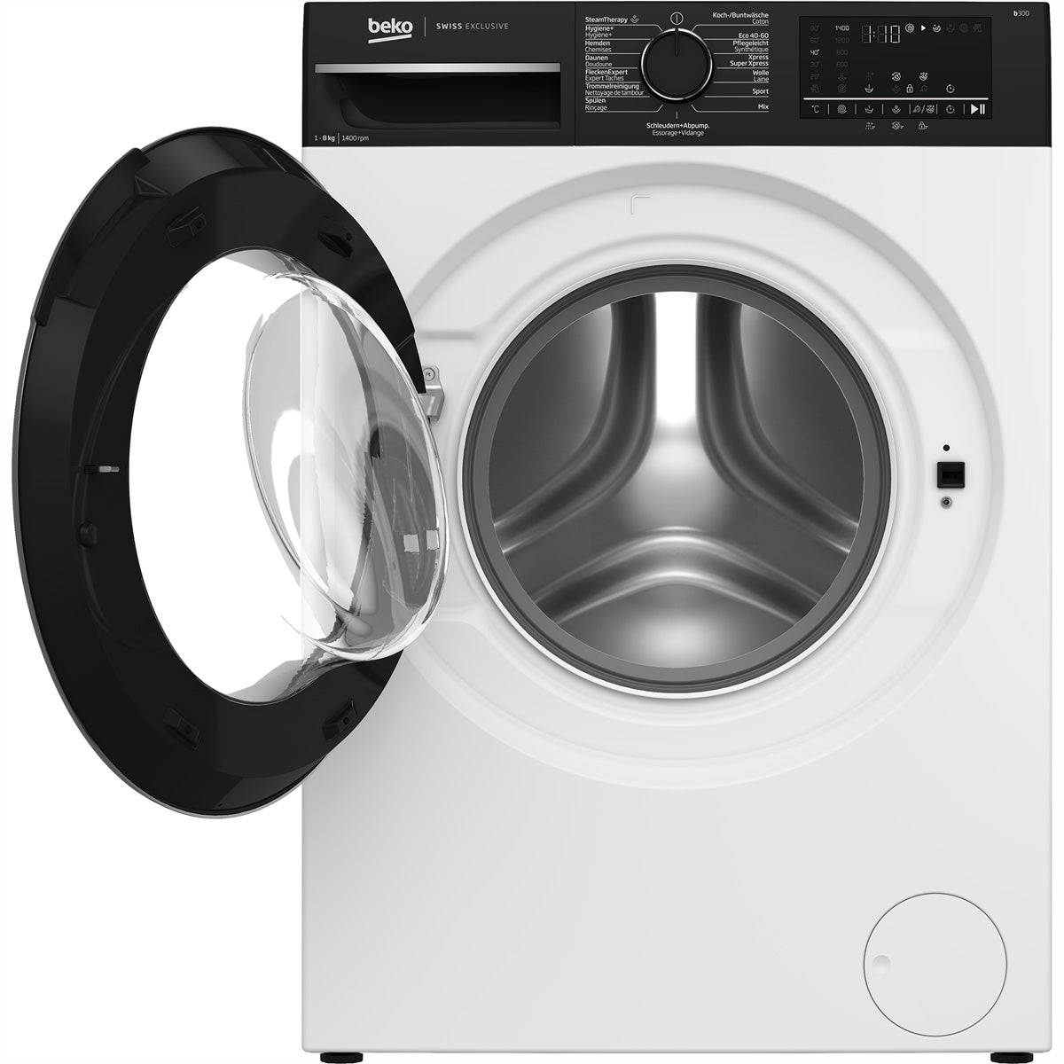 Beko Waschmaschine WM350 – 9 kg, 1400 U/min, Invertermotor, Energieklasse A – weiss