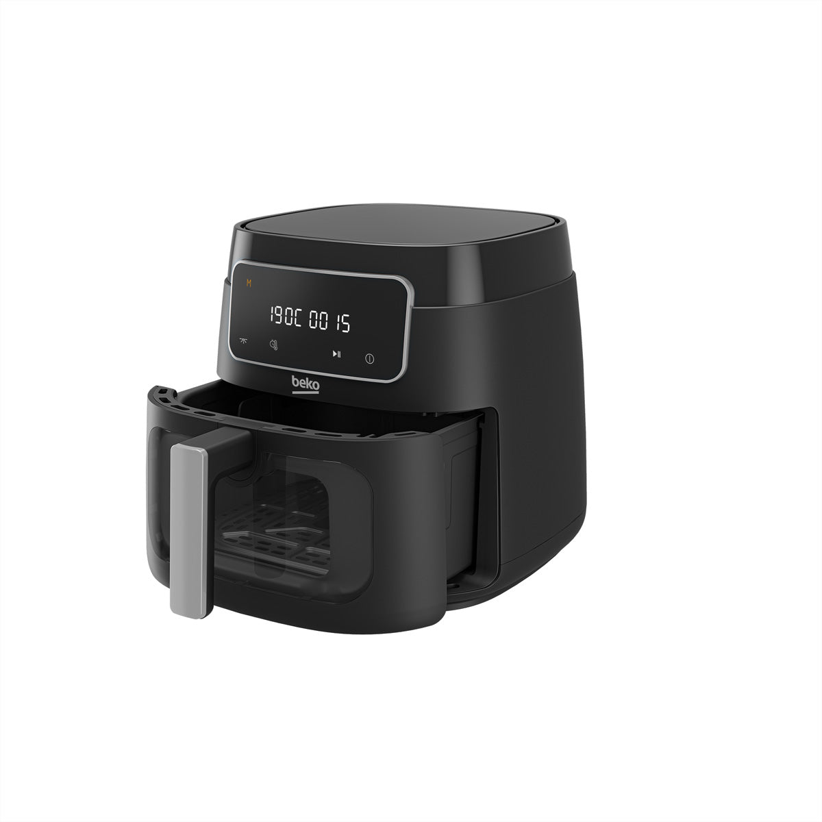 Beko Heissluftfritteuse AF 4000 – 7,6 l, 9 Programme & Timer, 1750 W – Schwarz