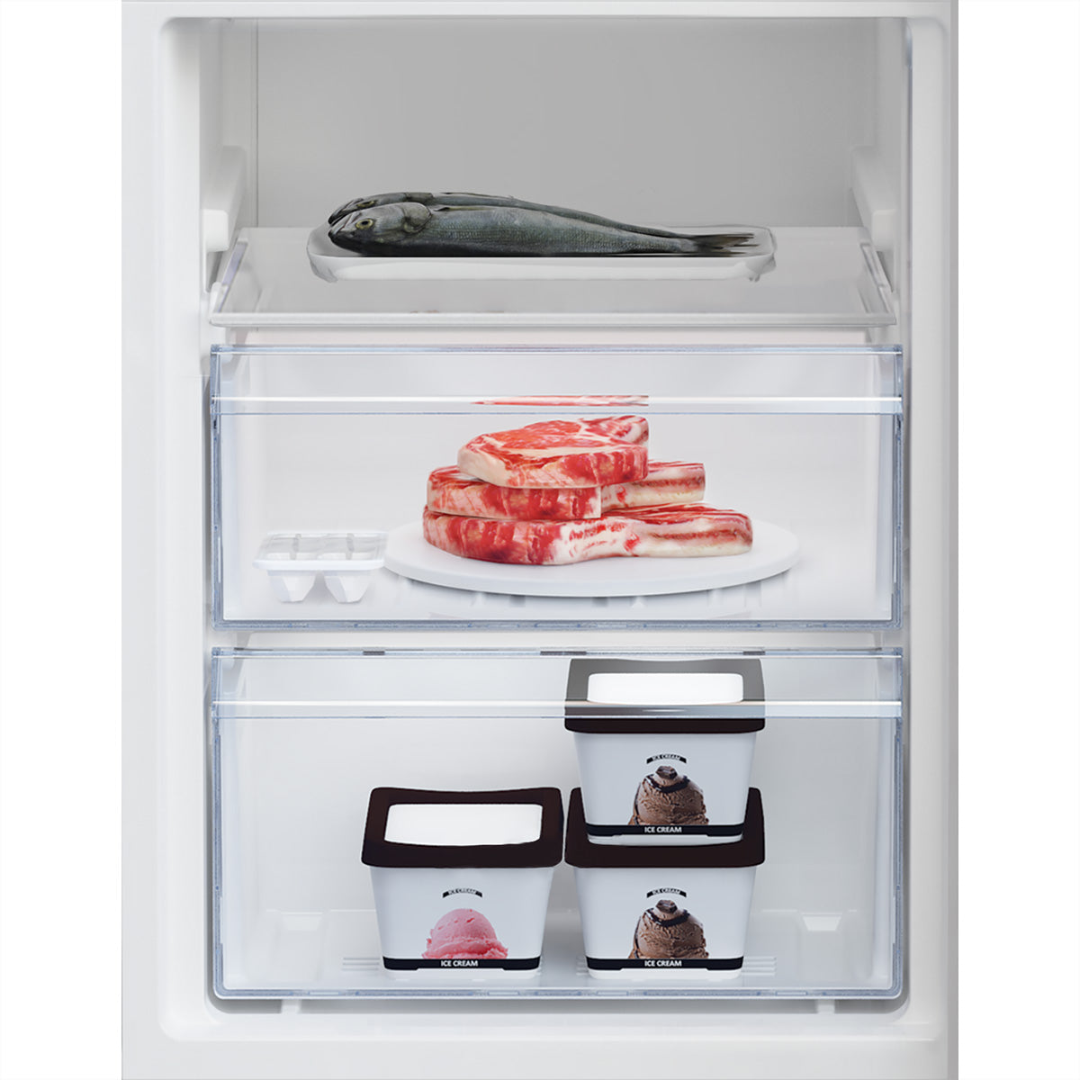 Beko Kühl-Gefrier-Kombination KG120 – 291 l, 230 V, statisch, Energieeffizienzklasse E