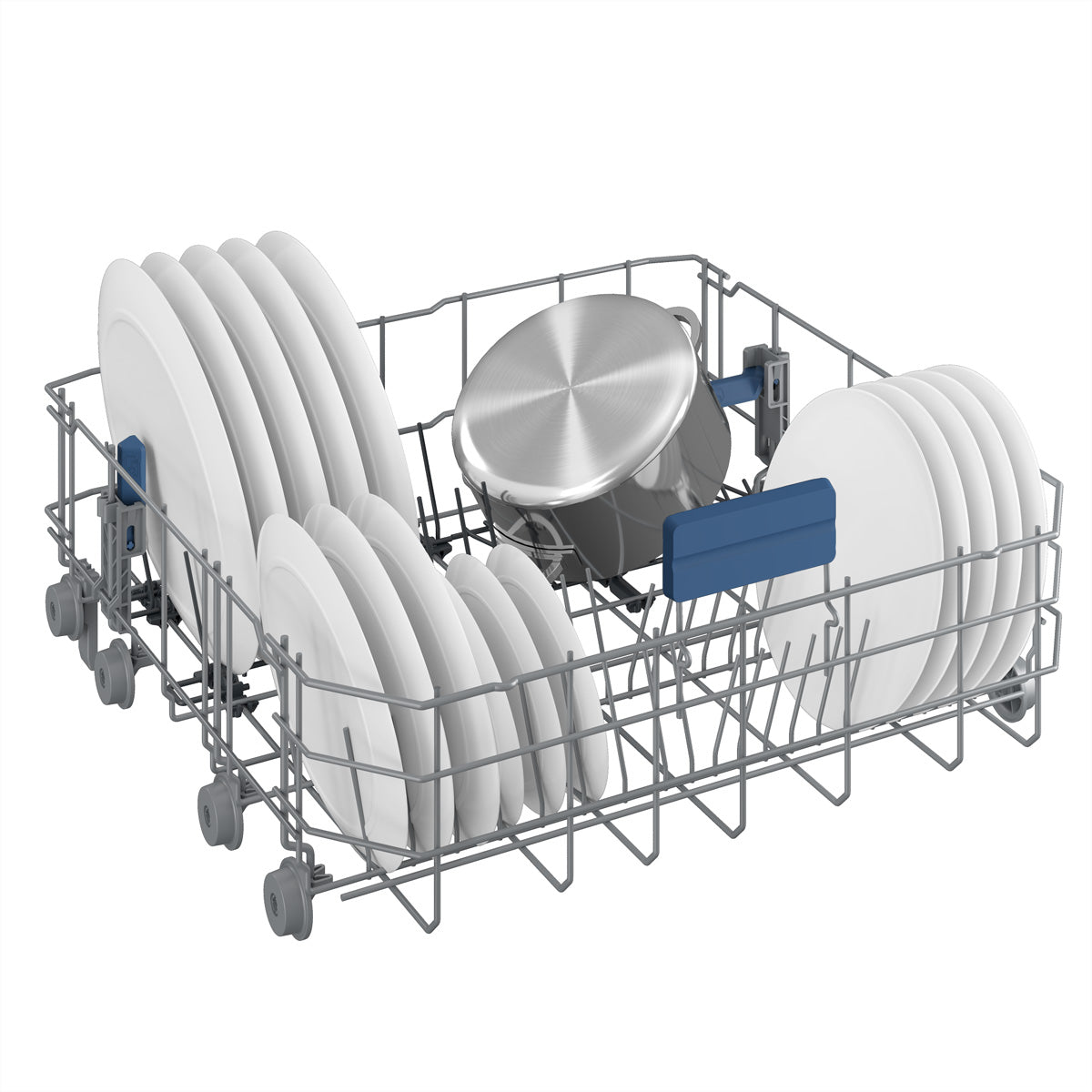 Beko Geschirrspüler EGT300 – teilintegriert, 59,8 cm, 14 Massgedecke, Energieklasse C, 9,5 l, 42 dB – weiss
