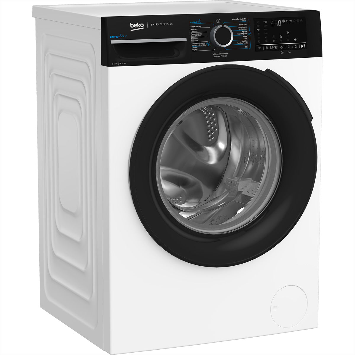 Beko Waschmaschine WM232 – 12 kg, 1'400 U/min, Energieklasse A – weiss