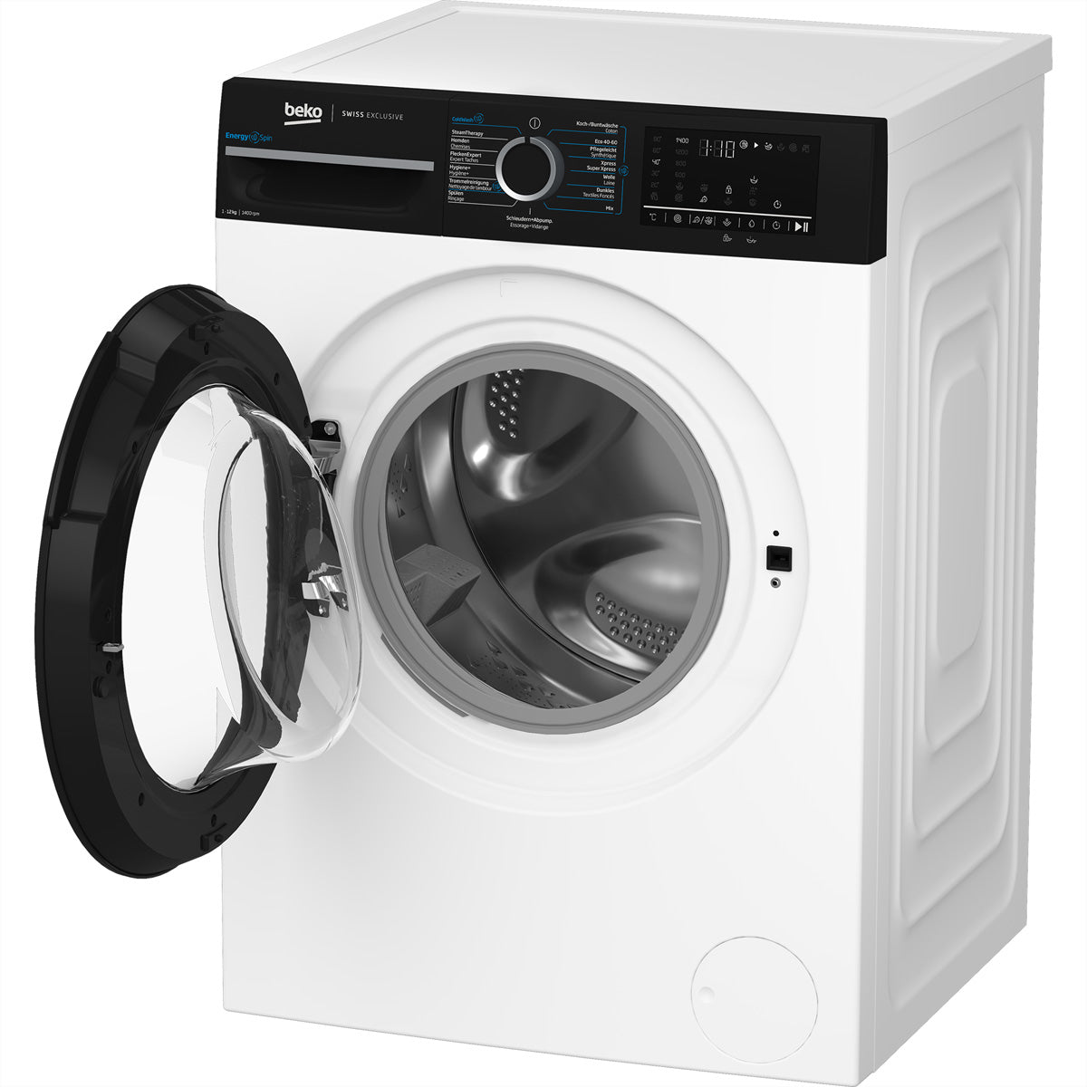 Beko Waschmaschine WM232 – 12 kg, 1'400 U/min, Energieklasse A – weiss