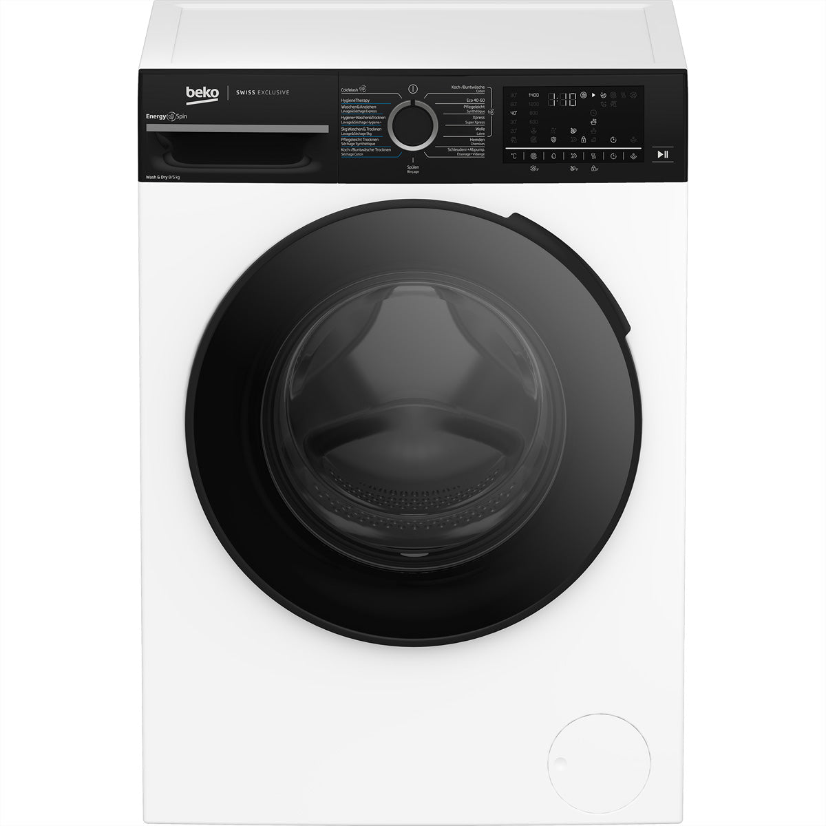 Beko Waschtrockner WT310 – 8 kg Waschen, 5 kg Trocknen, 1400 U/min – weiss