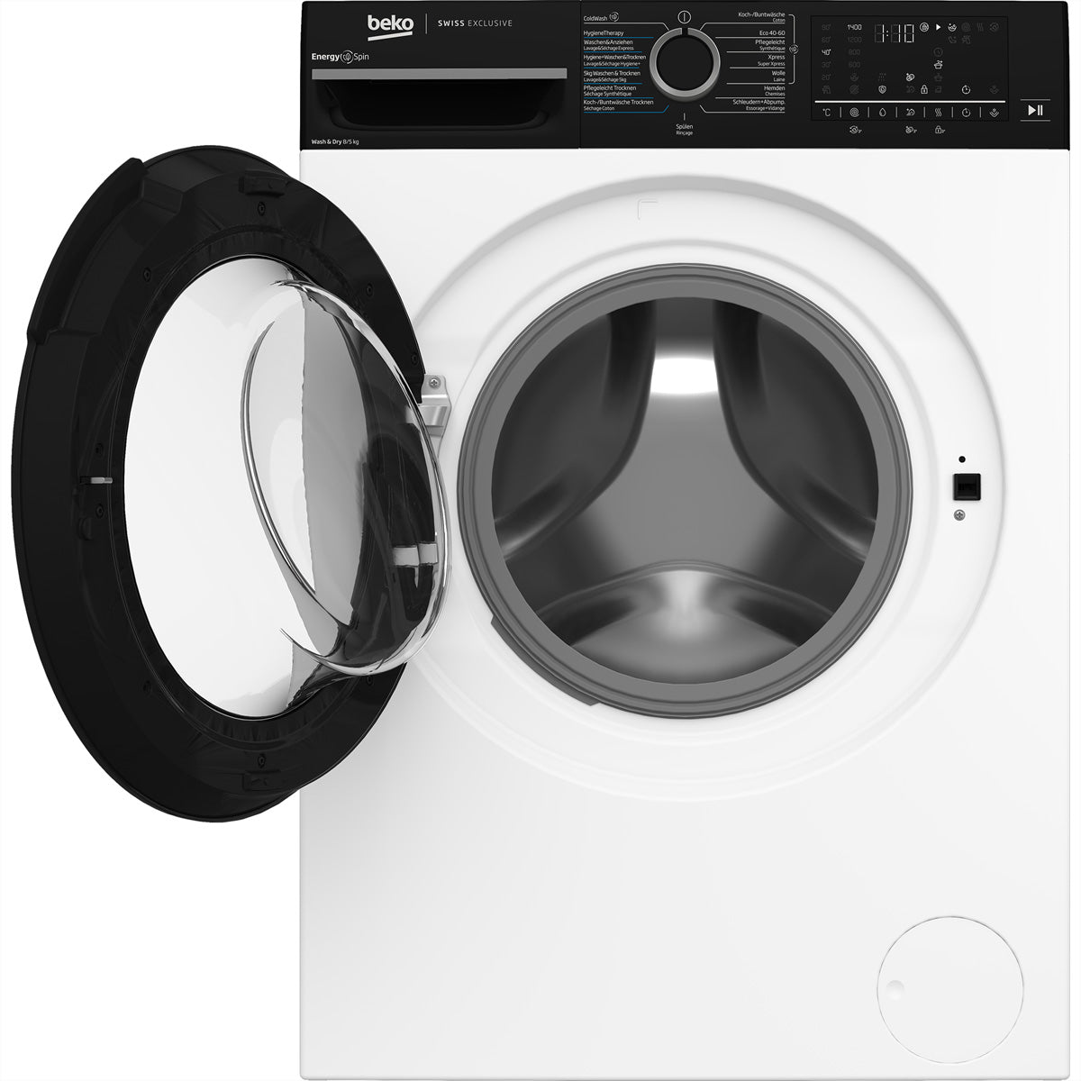Beko Waschtrockner WT310 – 8 kg Waschen, 5 kg Trocknen, 1400 U/min – weiss