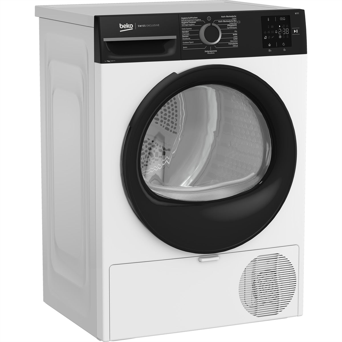 Beko Wäschetrockner TR207 – 7 kg, Wärmepumpe, Energieklasse C, 64 dB – Weiss