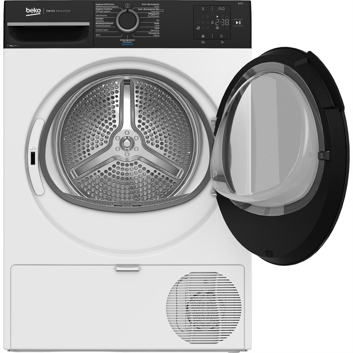 Beko Waschturm WM229_TR229 – 9 kg Waschen, 9 kg Trocknen, 1400 U/min – weiss
