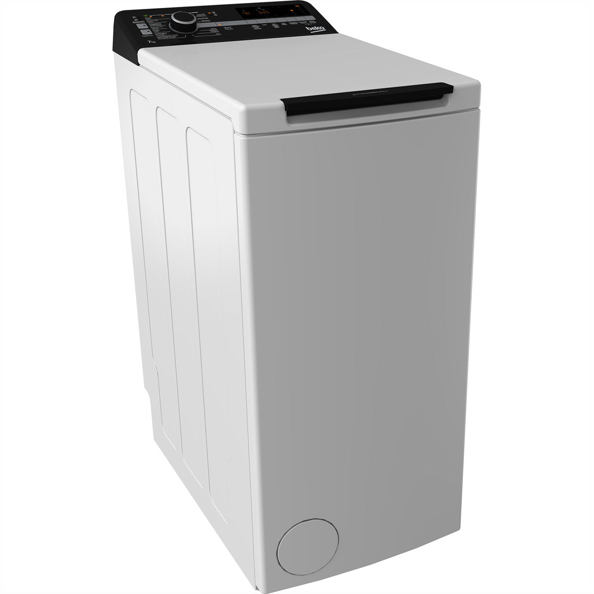 Beko Toplader-Waschmaschine WTL370 – 7 kg, 1200 U/min, 10 Programme, 45 l – weiss