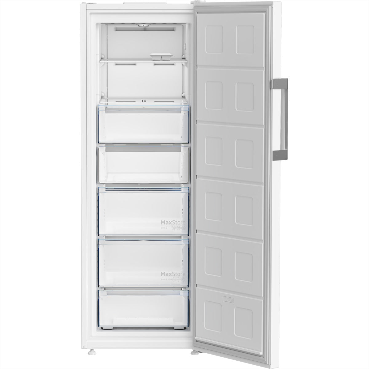 Beko Gefrierschrank GF260 – 260 l, 220/240 V, Energieeffizienzklasse E, 38 dB