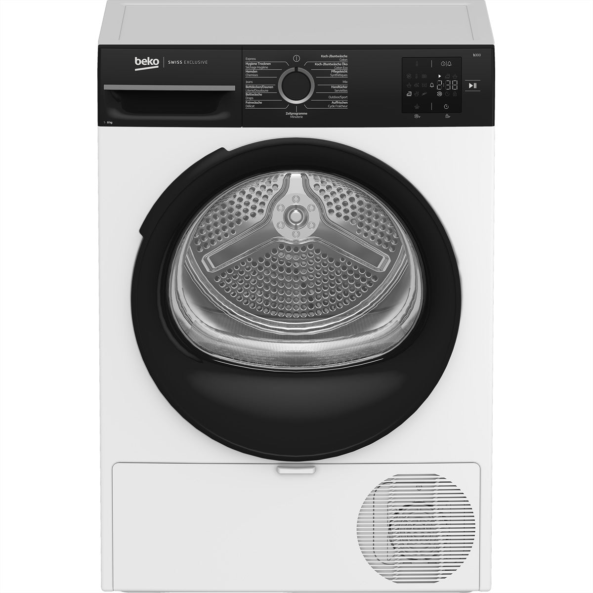 Beko Wäschetrockner TR218C – 8 kg, Wärmepumpe, Energieklasse C, 64 dB – Weiss