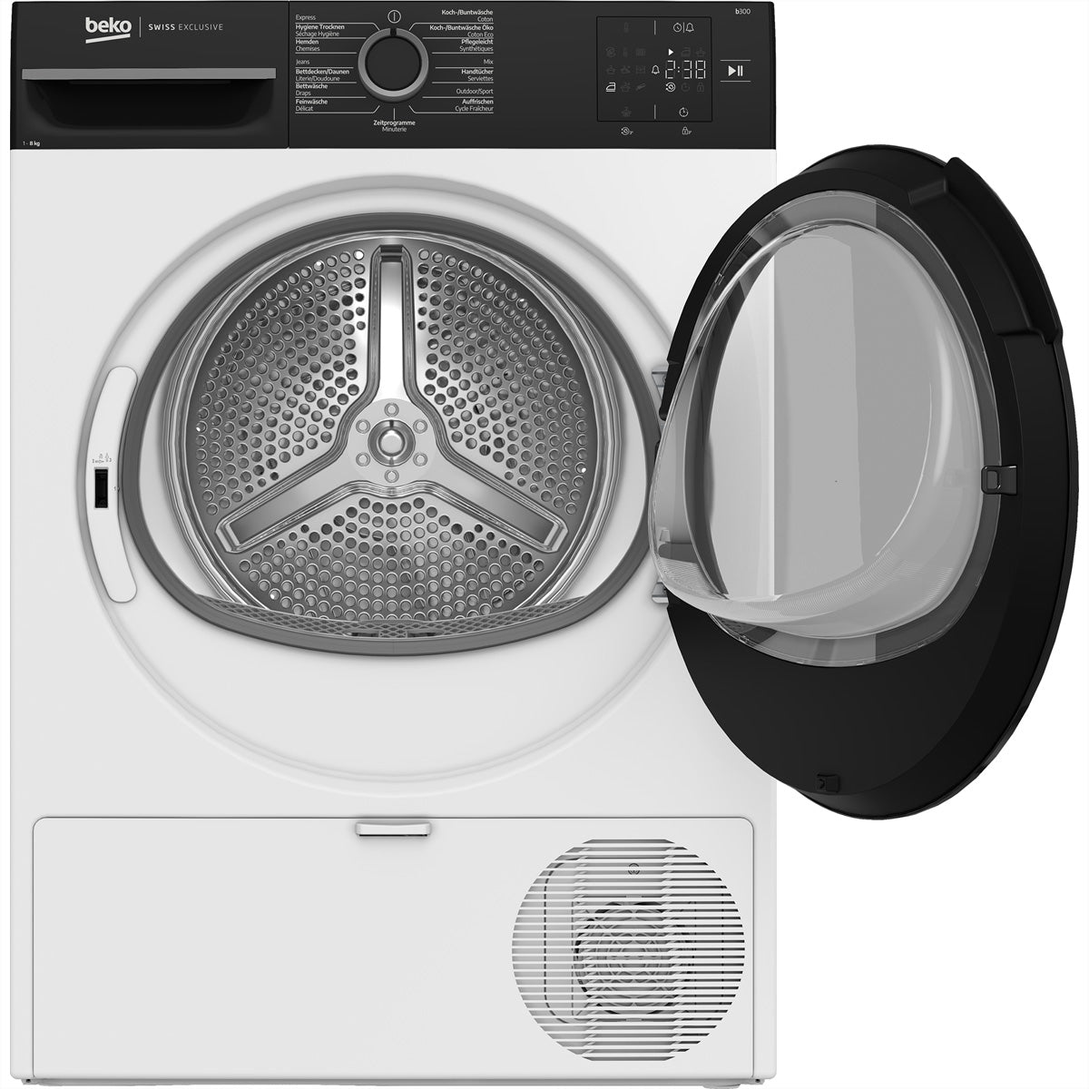 Beko Wäschetrockner TR218C – 8 kg, Wärmepumpe, Energieklasse C, 64 dB – Weiss