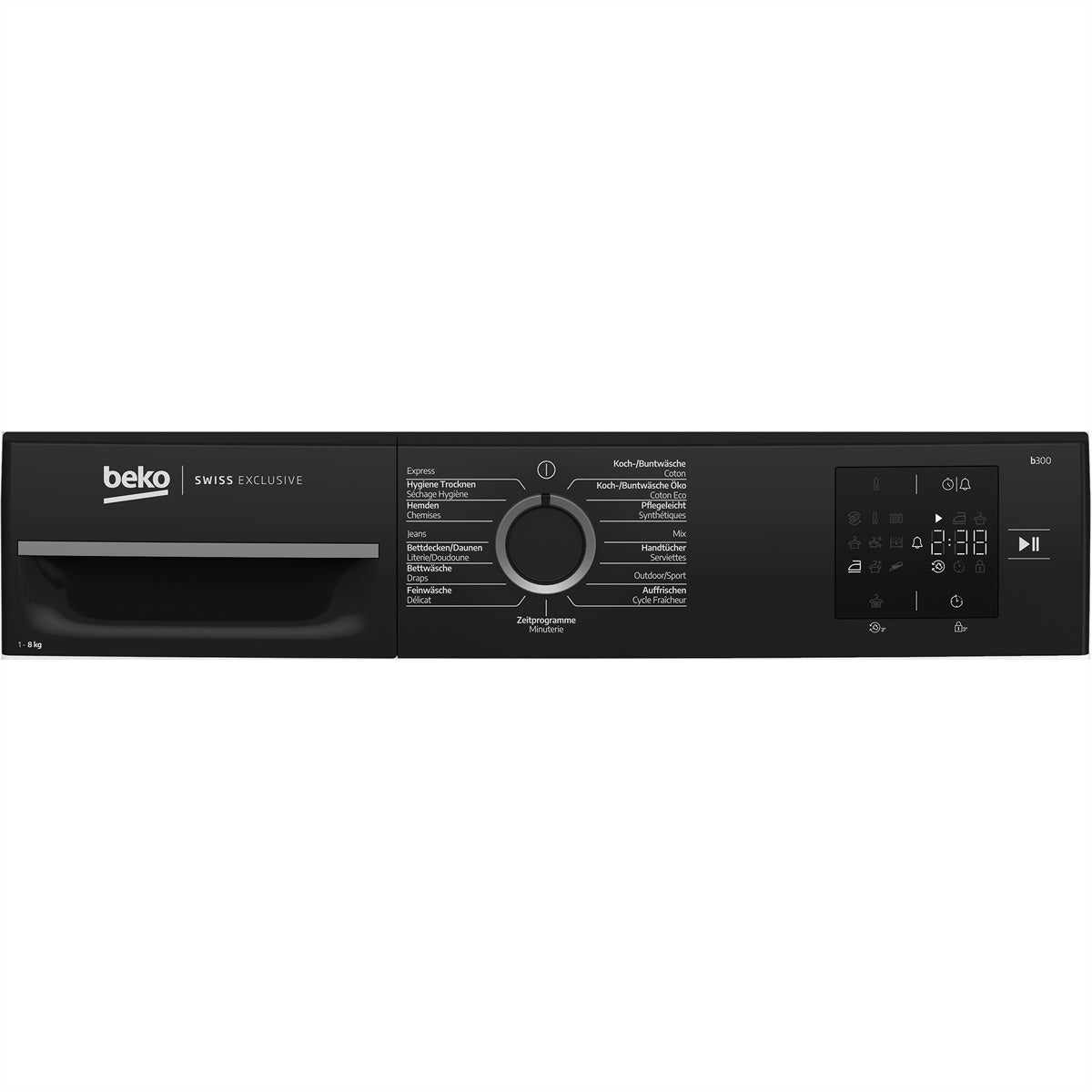 Beko Wäschetrockner TR218C – 8 kg, Wärmepumpe, Energieklasse C, 64 dB – Weiss