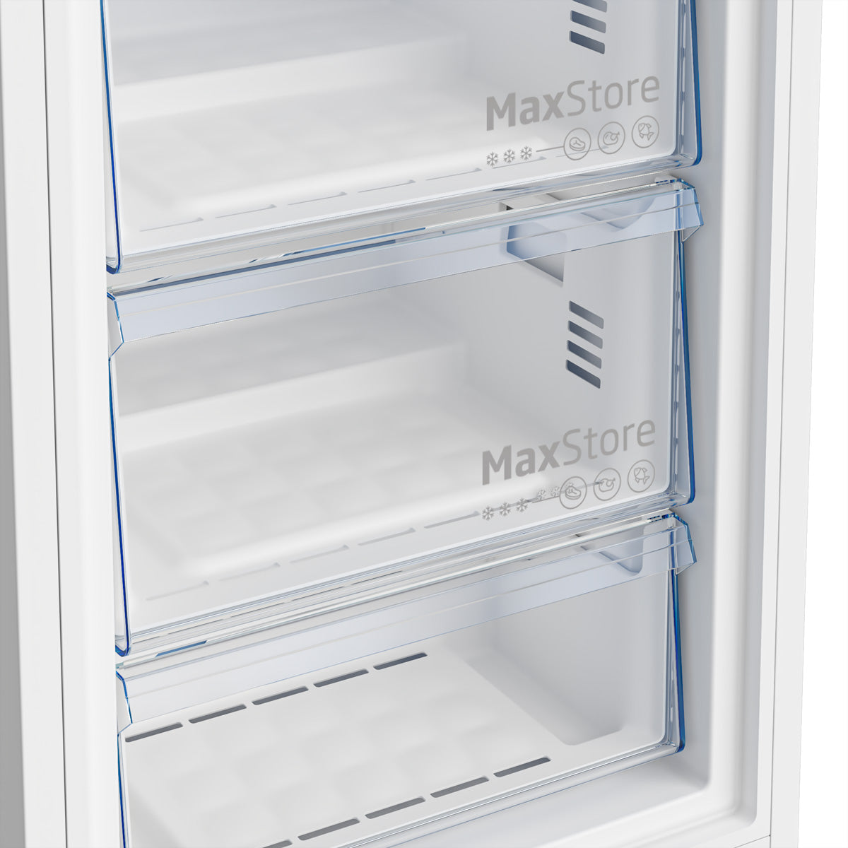 Beko Gefrierschrank GF220 – 220 l, 230 V, Energieeffizienzklasse E, 38 dB