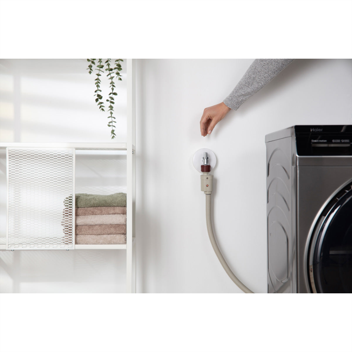 Care + Protect CarePlus Protect – Zulaufschlauch mit Aquastop – 2,5 m, für Waschmaschinen, weiss