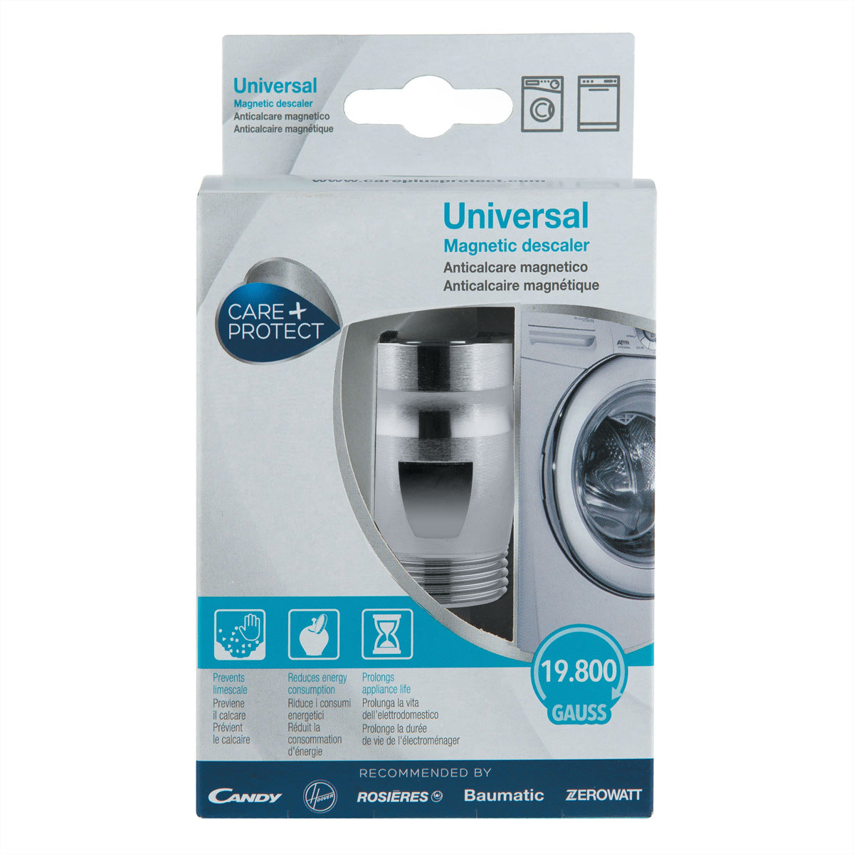 Care + Protect CarePlus Protect – Magnetischer Entkalker – für Geschirrspüler, Waschmaschine