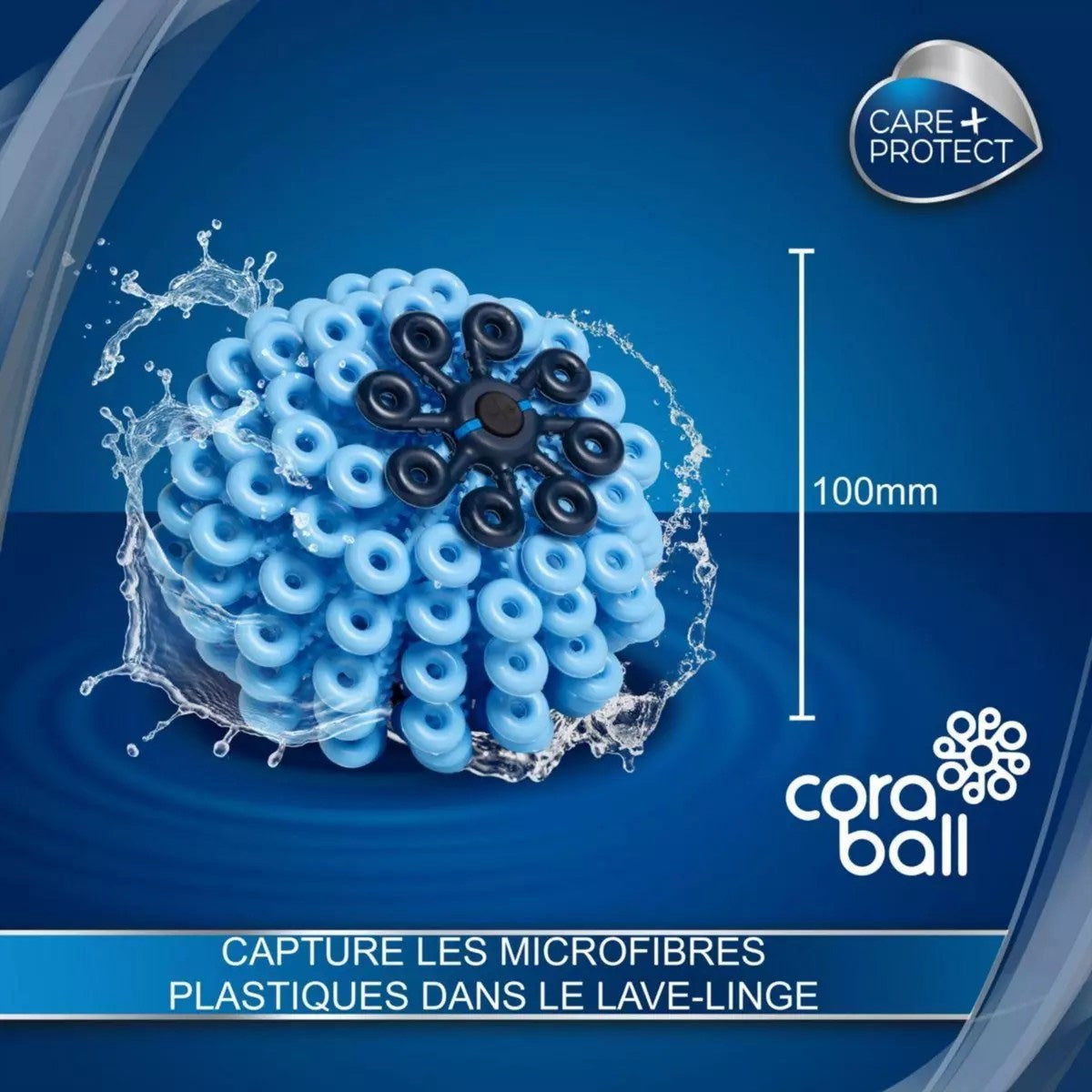 Care + Protect CarePlus Protect Sonstiges Coraball – reduziert Mikrofaserverschmutzung, weiss