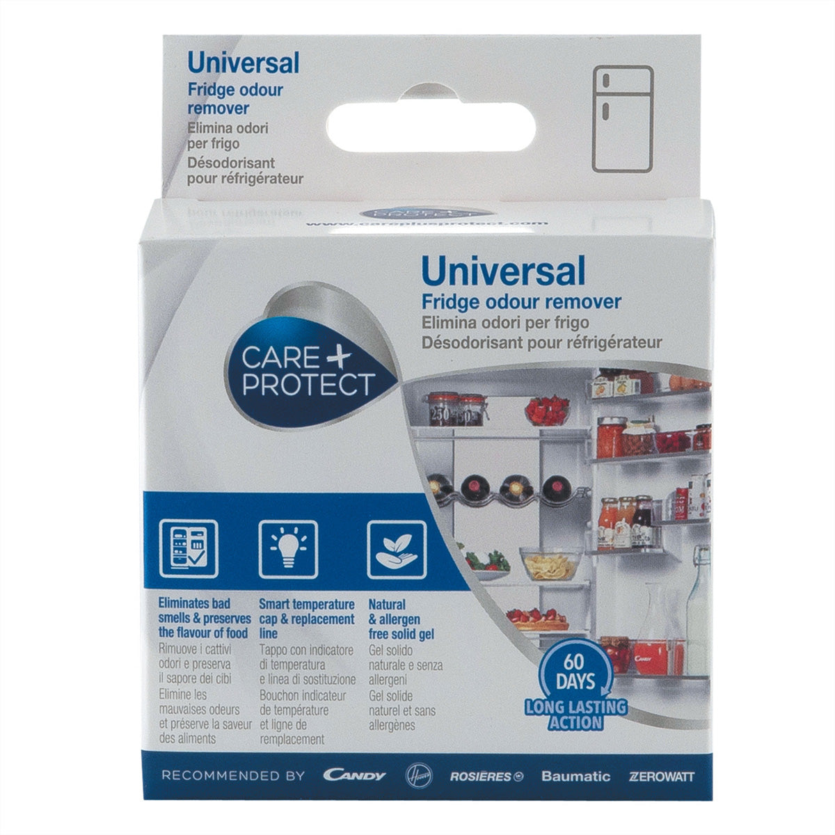 Care + Protect CarePlus Protect – Geruchsabsorber – für Kühlschränke, grün
