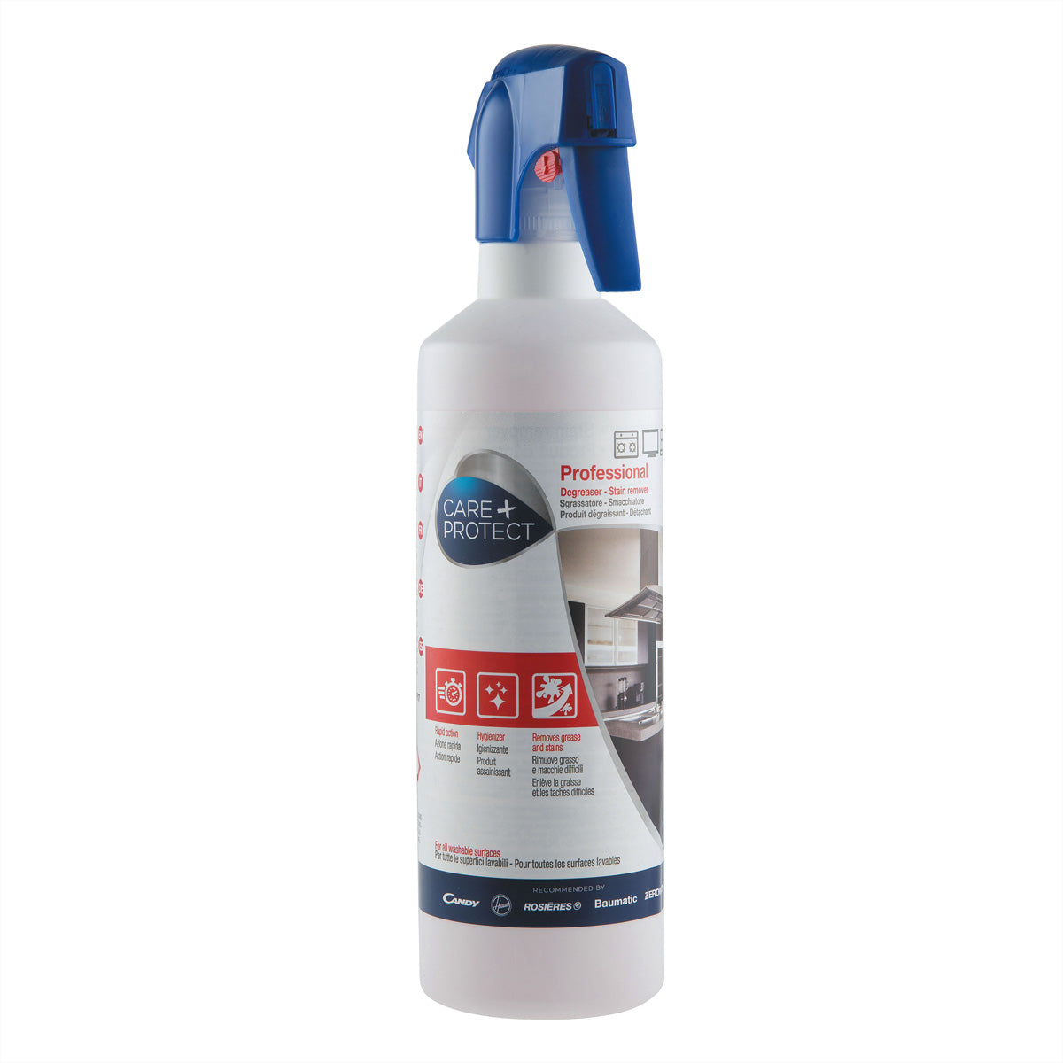 Care + Protect CarePlus Protect Küchenreiniger/Fettlöser für abwaschbare Oberflächen – Sprühflasche – 500 ml