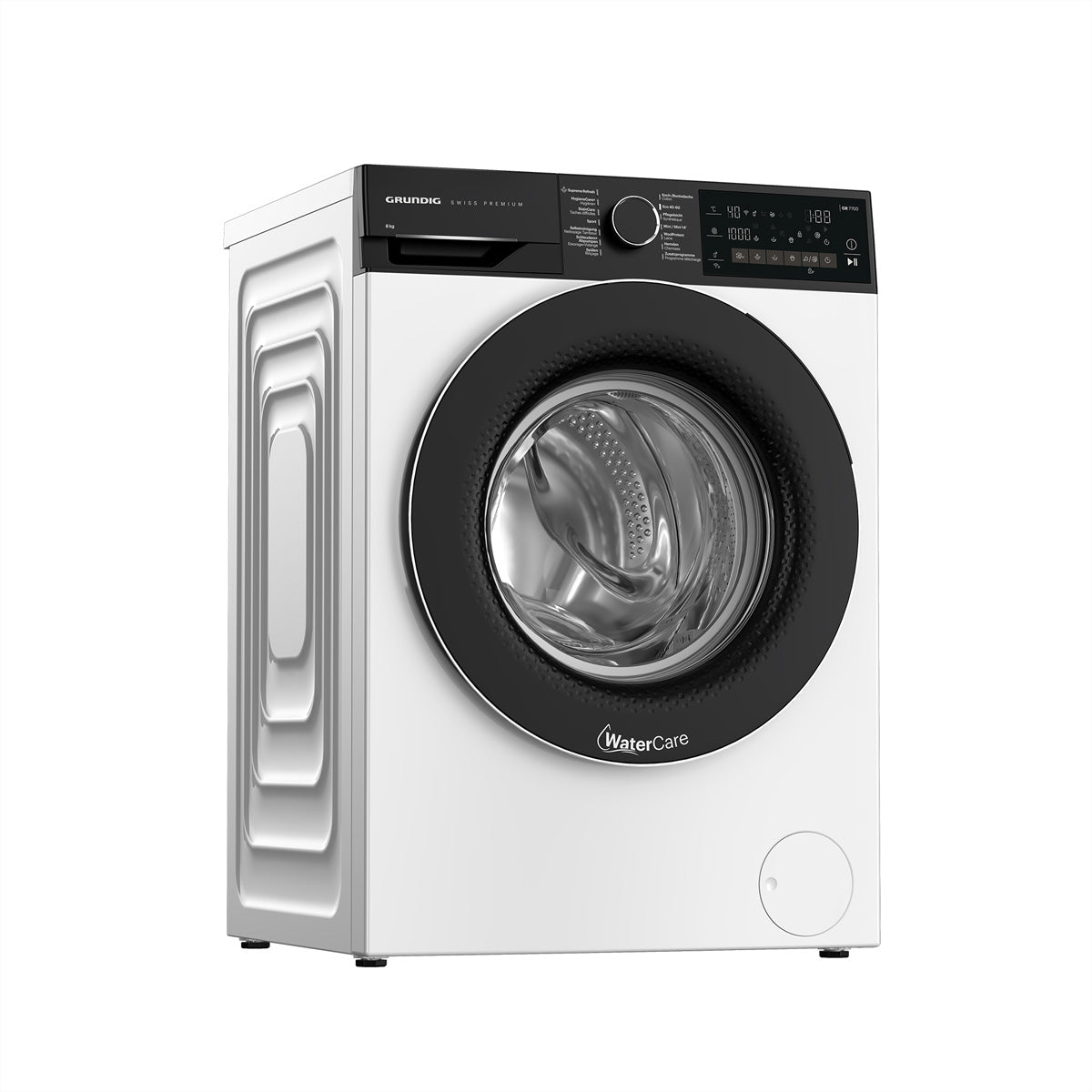 Grundig Waschmaschine Frontlader, WM5100, Weiss, 8 kg, 1400 U/min, Energieklasse A