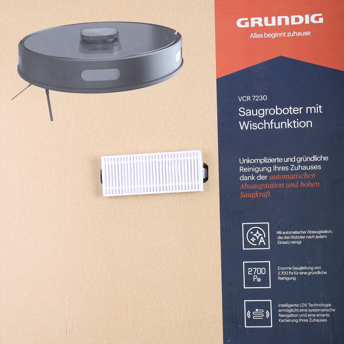 Grundig HEPA-Filter – für VCR 7230