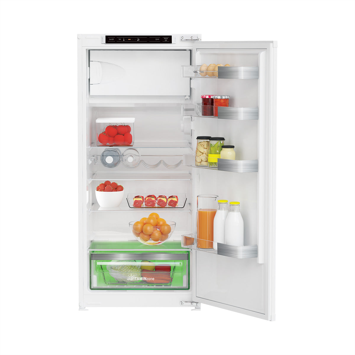 Grundig Kühl-Gefrier-Kombination GEK3100 – 262 l, 220/240 V, Energieeffizienzklasse E, 37 dB