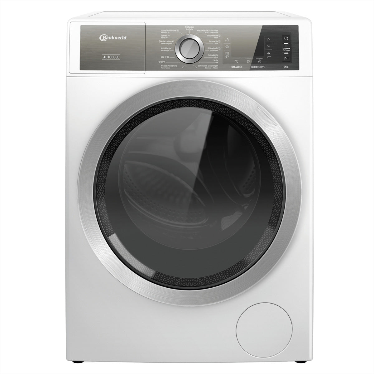 Bauknecht Waschmaschine B6 W845WB CH – 8 kg, Dampf-Hygiene & Inverter, 1400 U/min, Energieklasse B – weiss