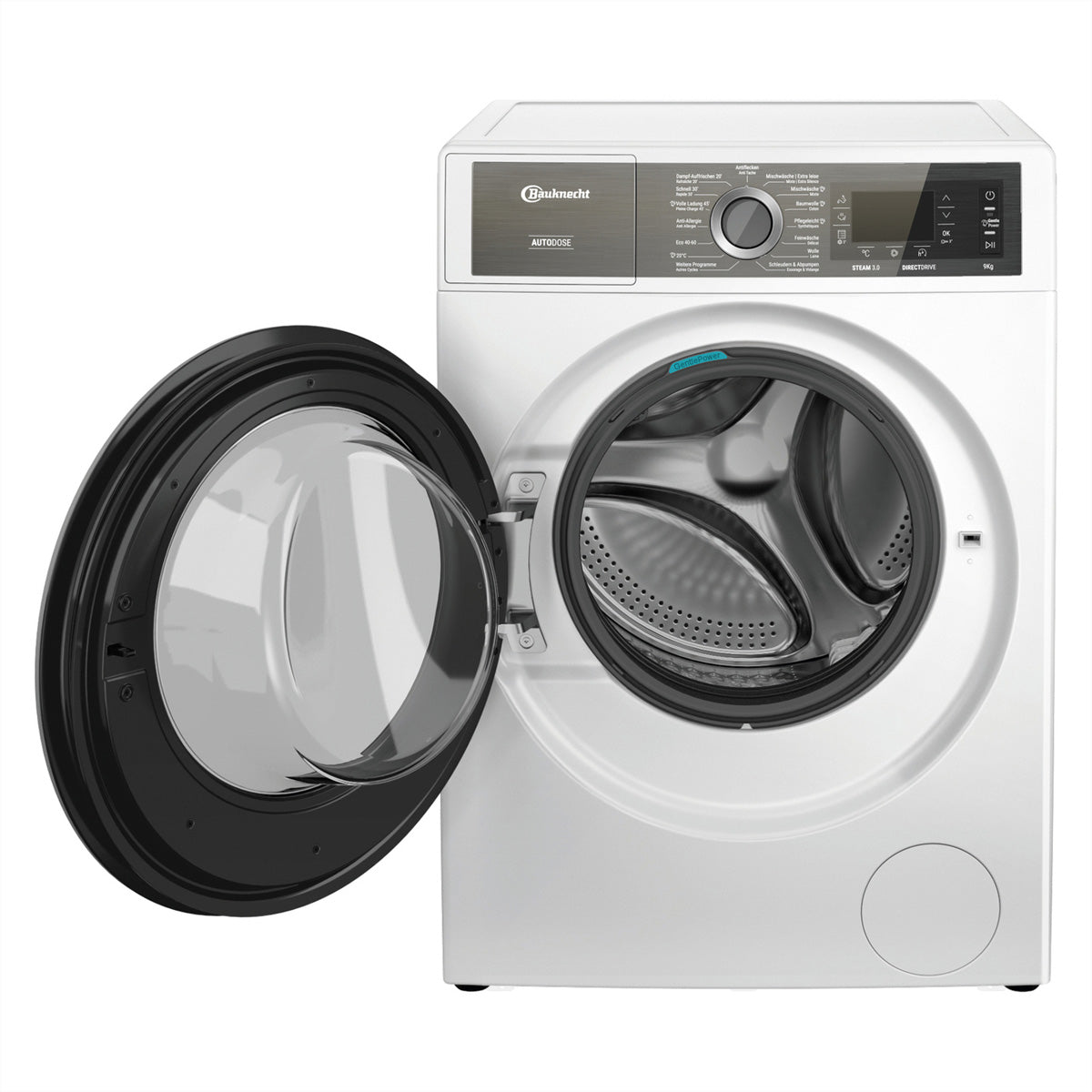 Bauknecht Waschmaschine B6 W845WB CH – 8 kg, Dampf-Hygiene & Inverter, 1400 U/min, Energieklasse B – weiss