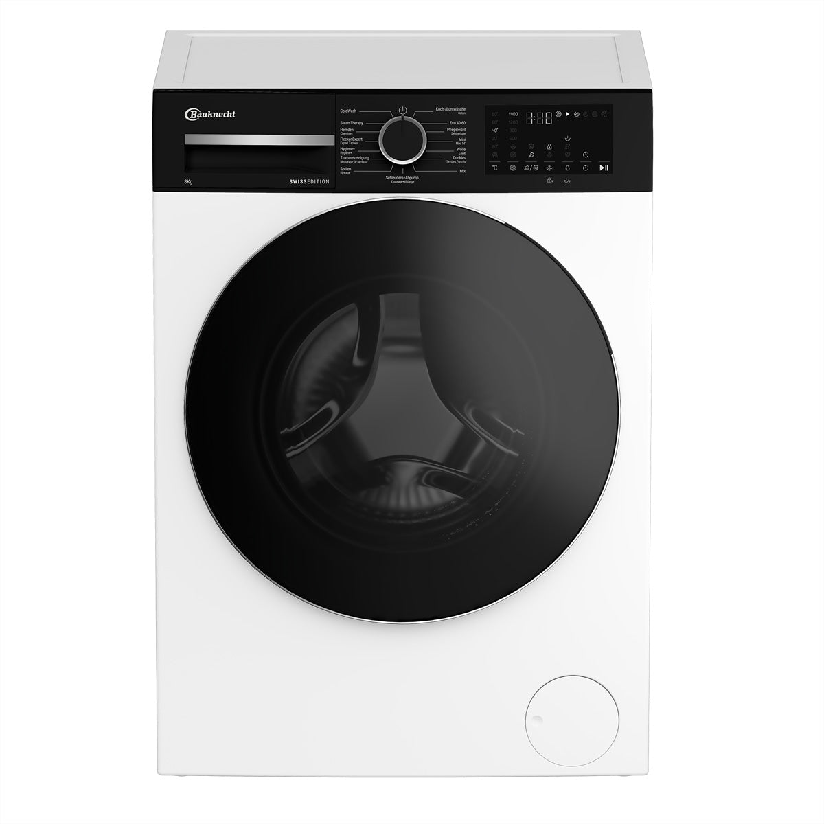 Bauknecht Waschmaschine BKWM8AD7 – 8 kg, 1400 U/min, Energieklasse A, Inverter-Motor, AquaStop – weiss