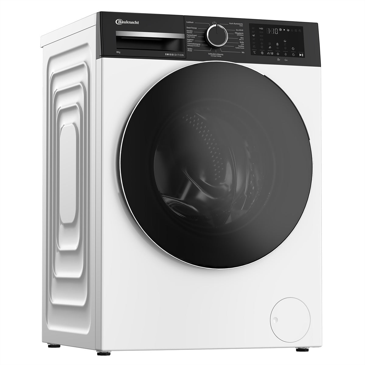 Bauknecht Waschmaschine BKWM8AD7 – 8 kg, 1400 U/min, Energieklasse A, Inverter-Motor, AquaStop – weiss